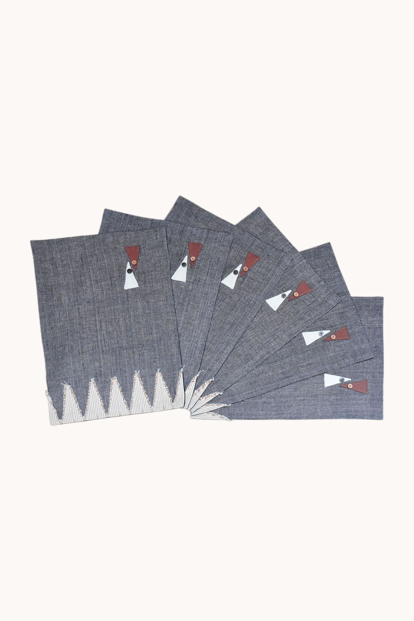 Obelisk Handwoven Table Mats - Set Of 2 pcs