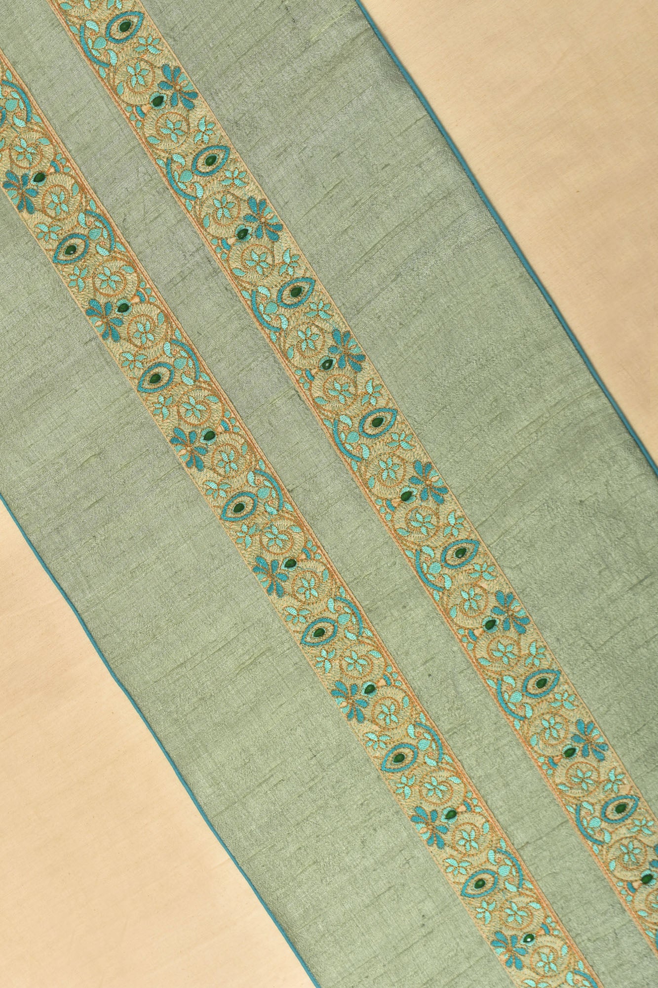 Viridis Handwoven Table Runner