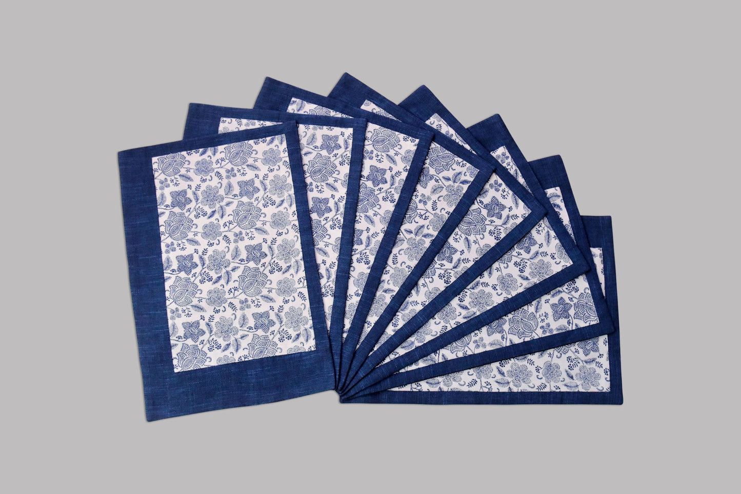 Xiomara Handwoven Dining Set of A Table Runner And 8 Table Mats