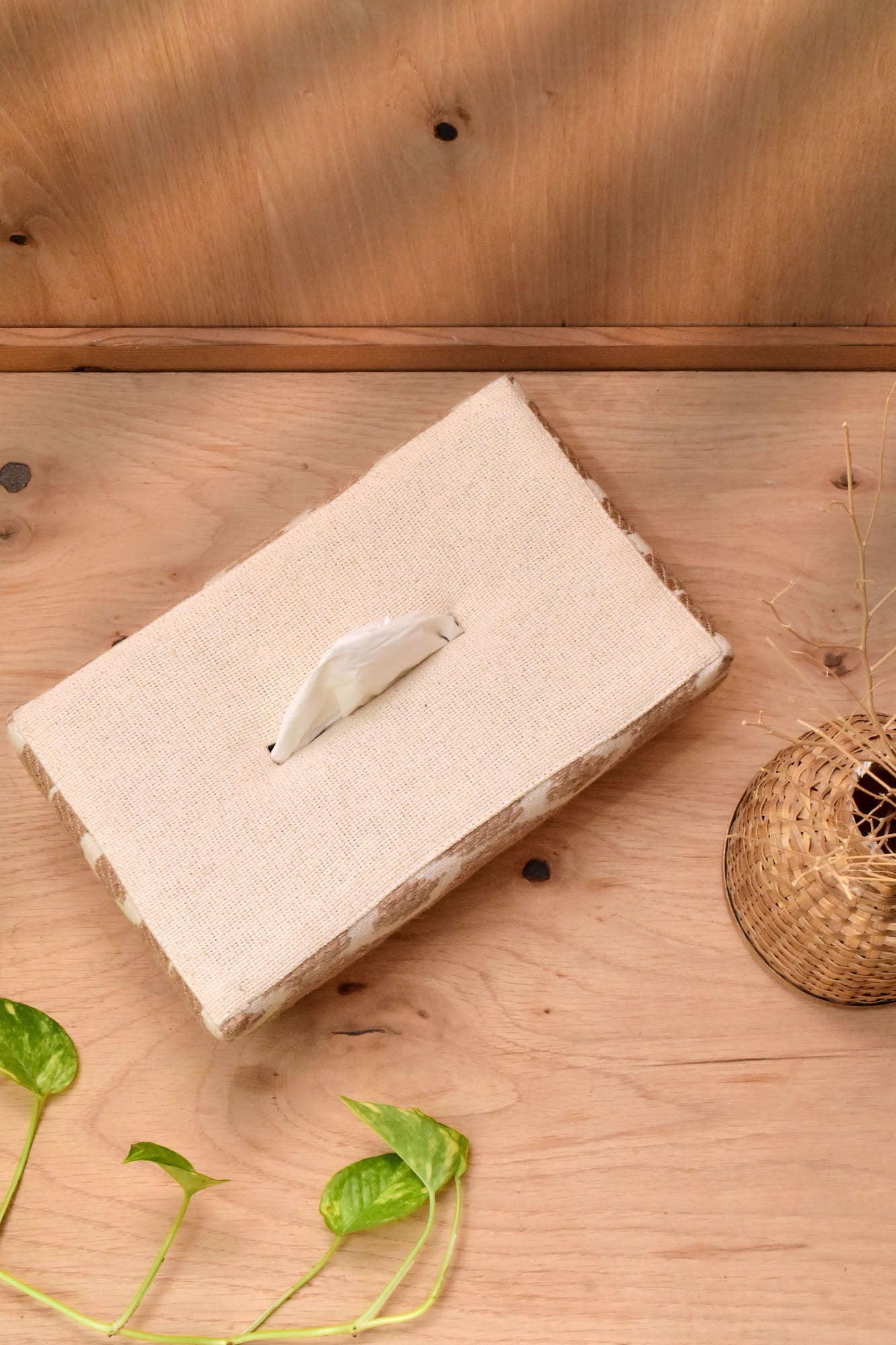 Saya Handwoven Tissue Box