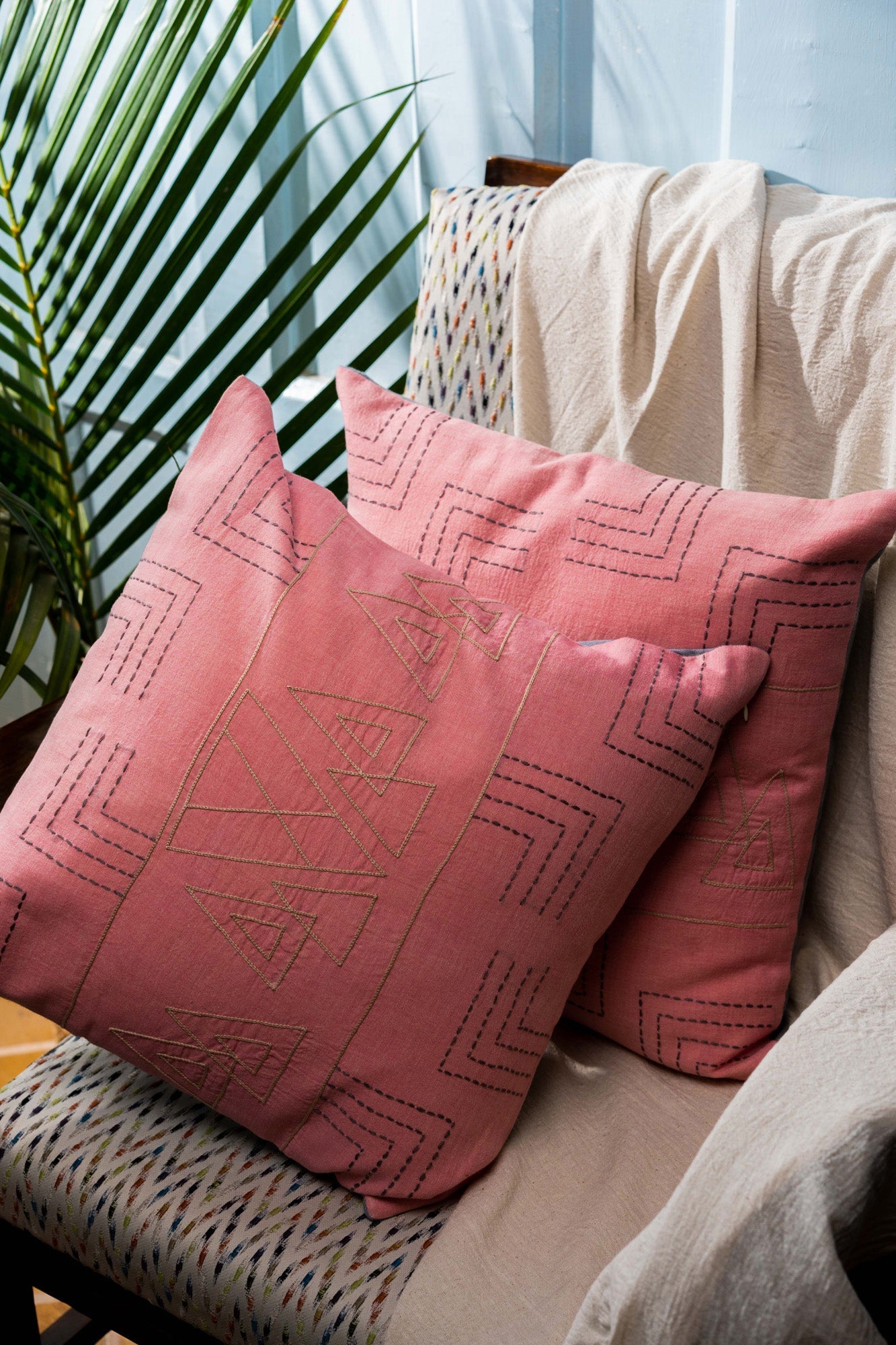 Ateri Synkrusi handmade Cushion Set of 2