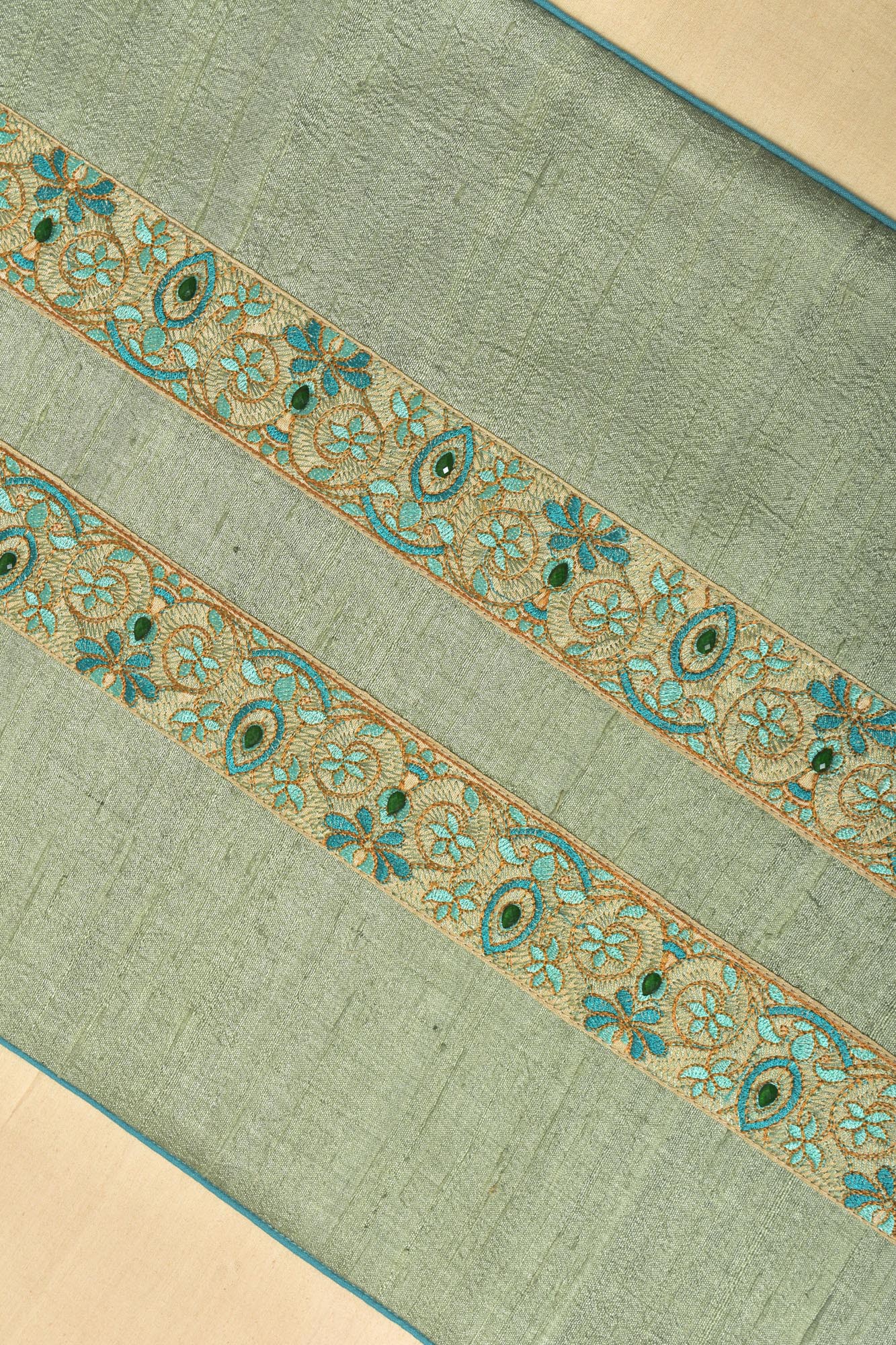 Viridis Handwoven Table Runner