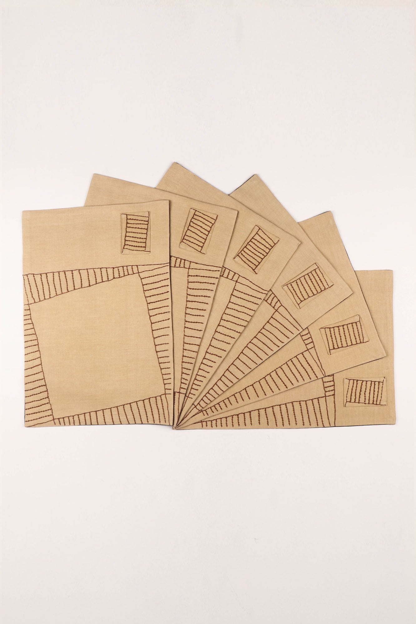 Pegasus Handwoven Table Mats - Set Of 2 Pcs
