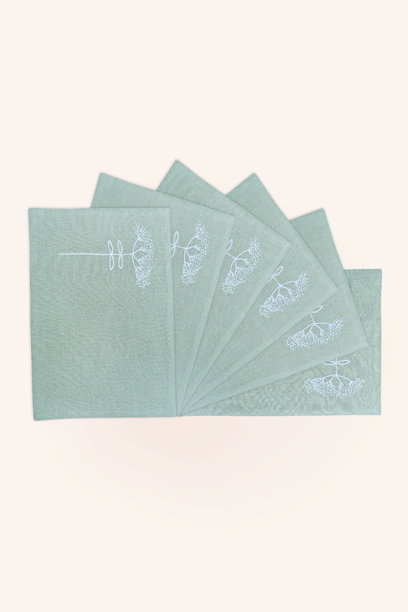 DAVEN - DINING SET OF A TABLE RUNNER AND 6 TABLE MATS. - Veaves