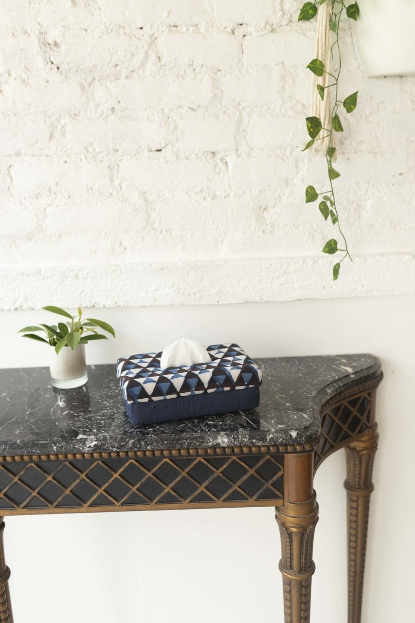 Nilay- Hand Woven Tissue Box - Veaves