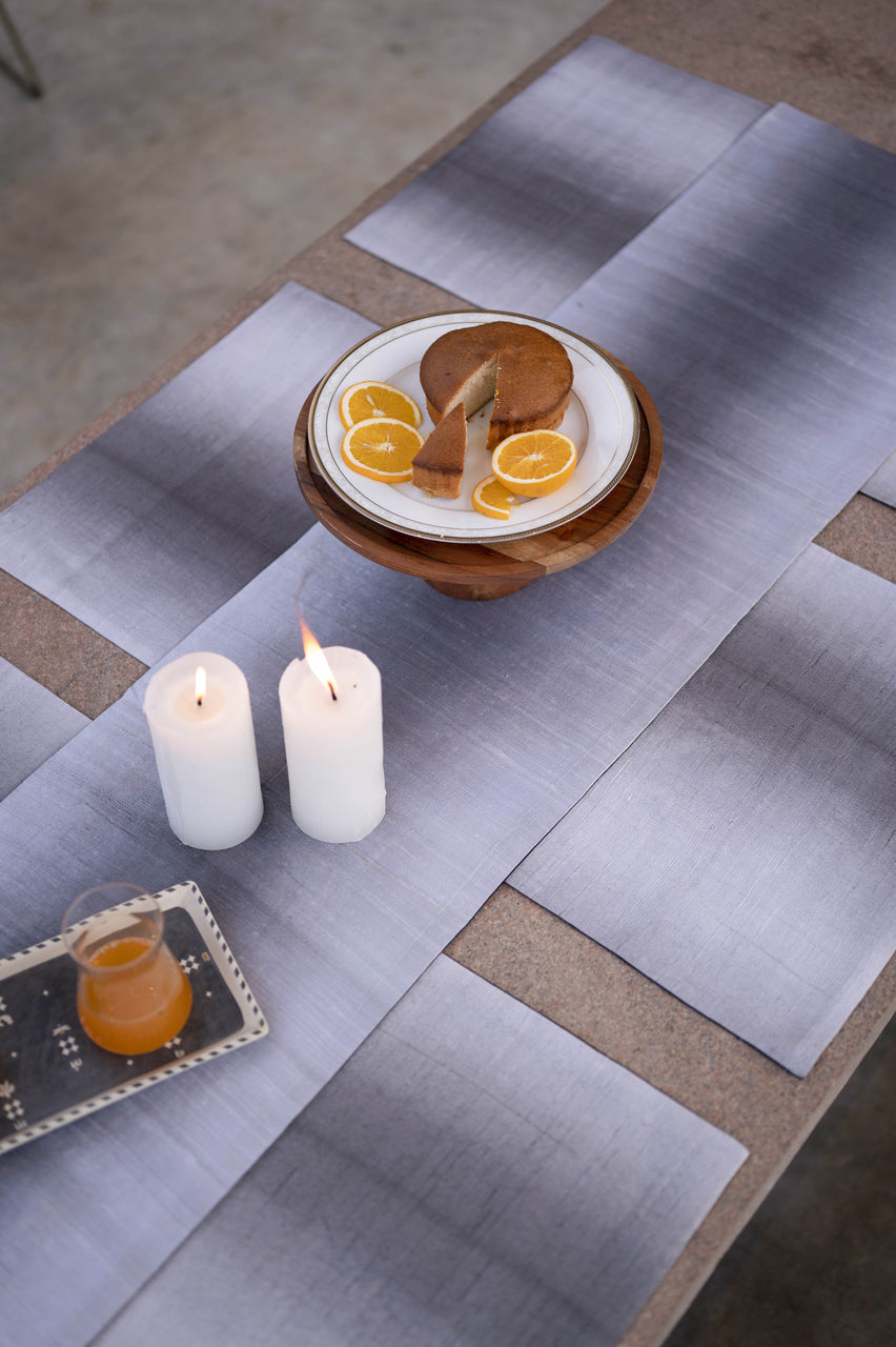 Edith Dining Set Set of a Table Runner and 8 Table Mats