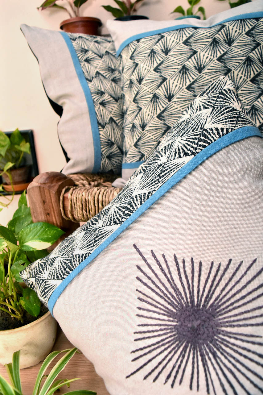 Kaira handmade Cushion Set of 3
