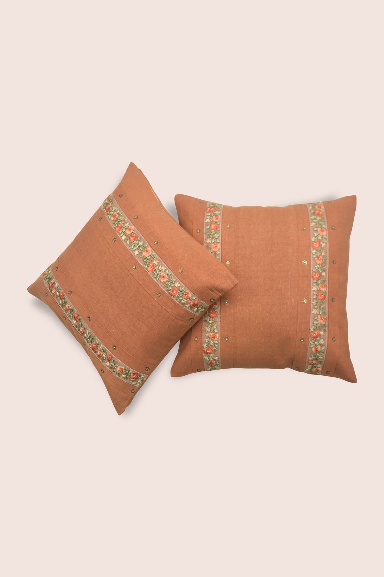 Nora Handwoven Cushions - Set Of 2 pcs