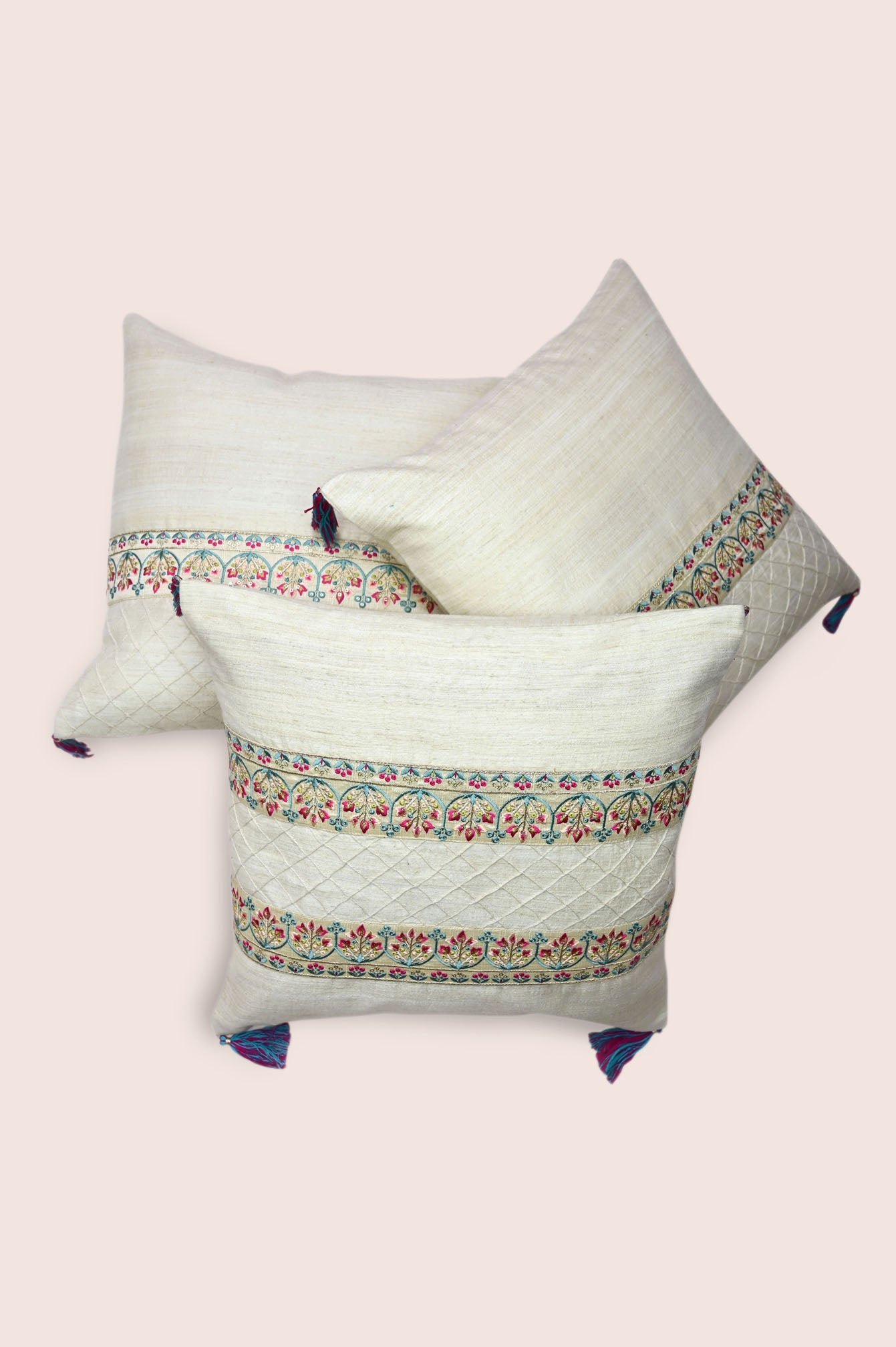Staite Handwoven Cushions - Set Of 3 pcs