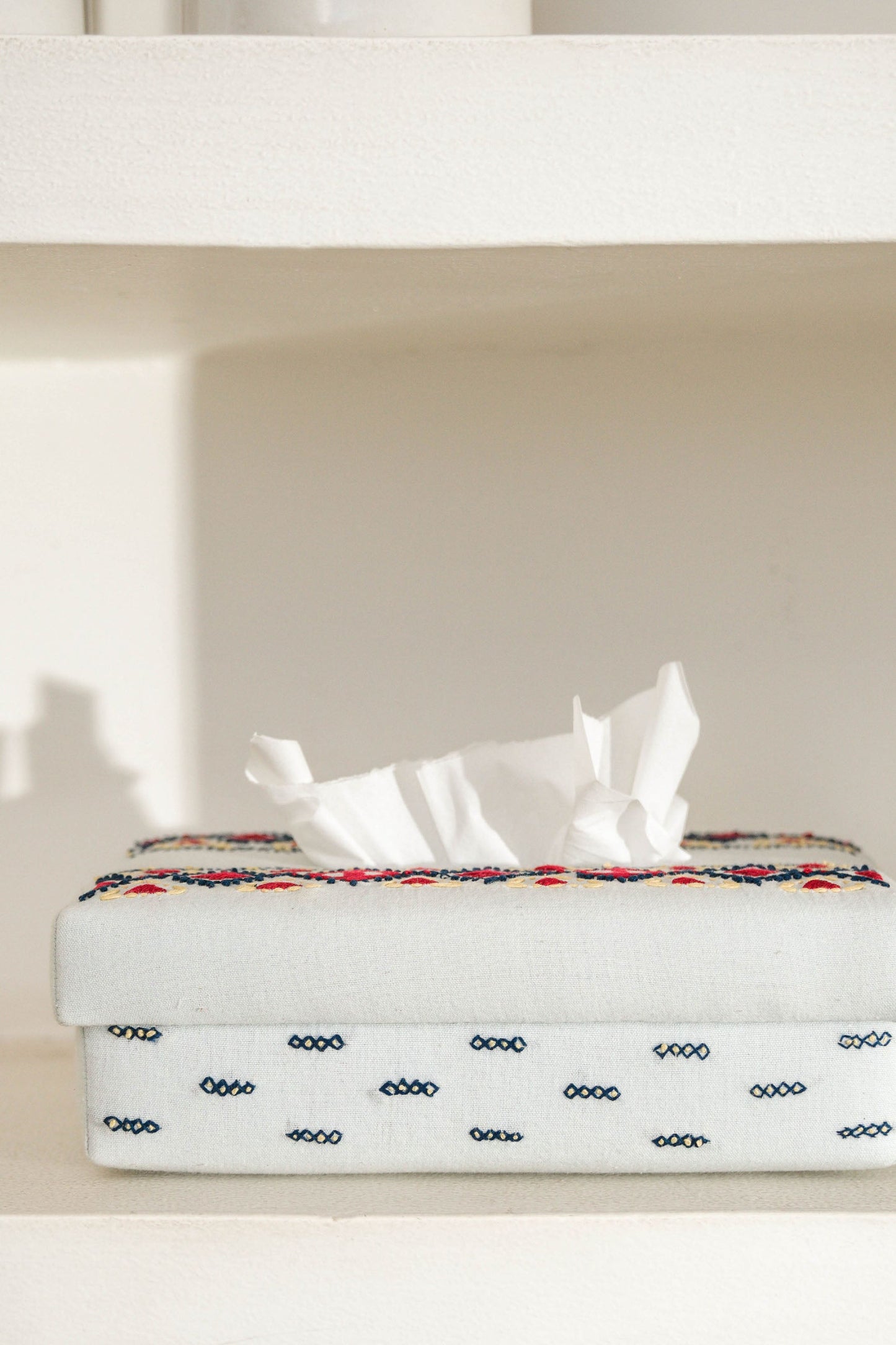 Jon - Handwoven Tissue Box
