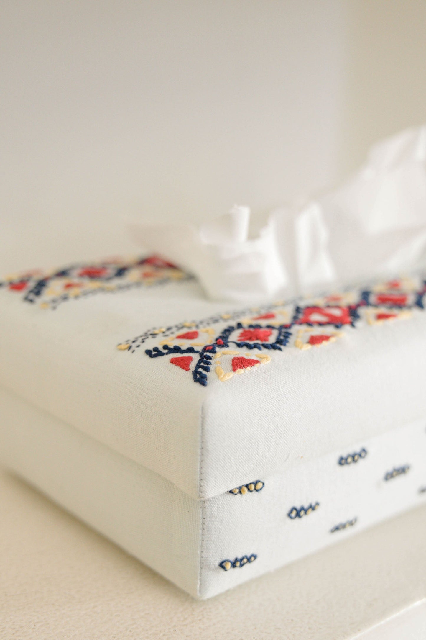 Jon - Handwoven Tissue Box