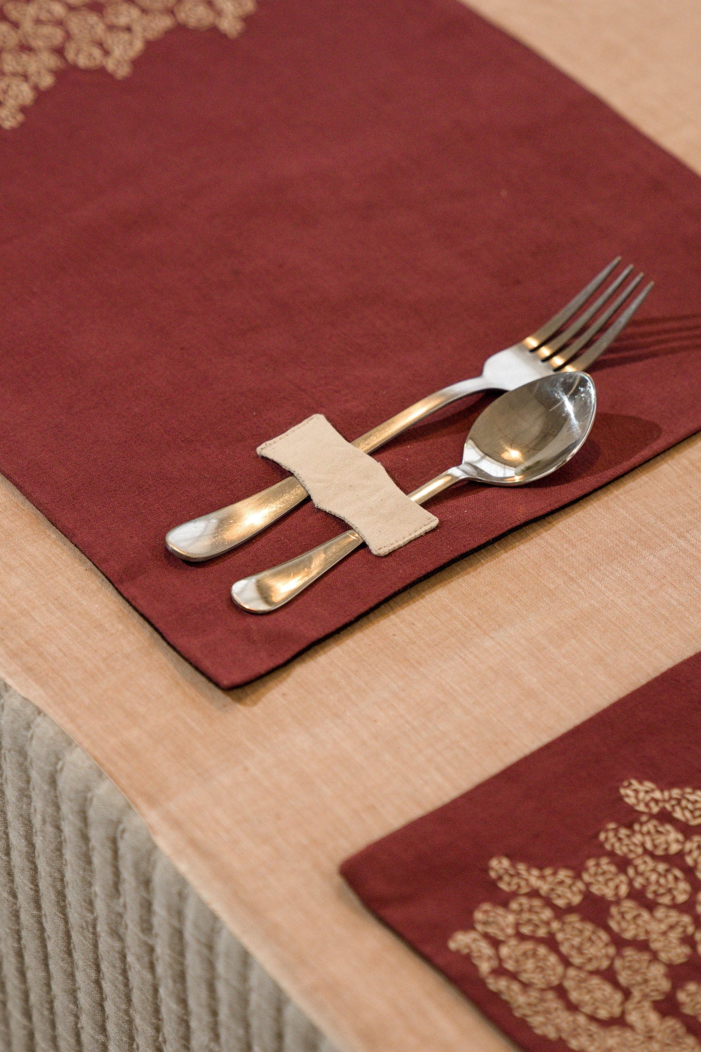 Adonis Handwoven Table Mats - Set of 2 Pcs