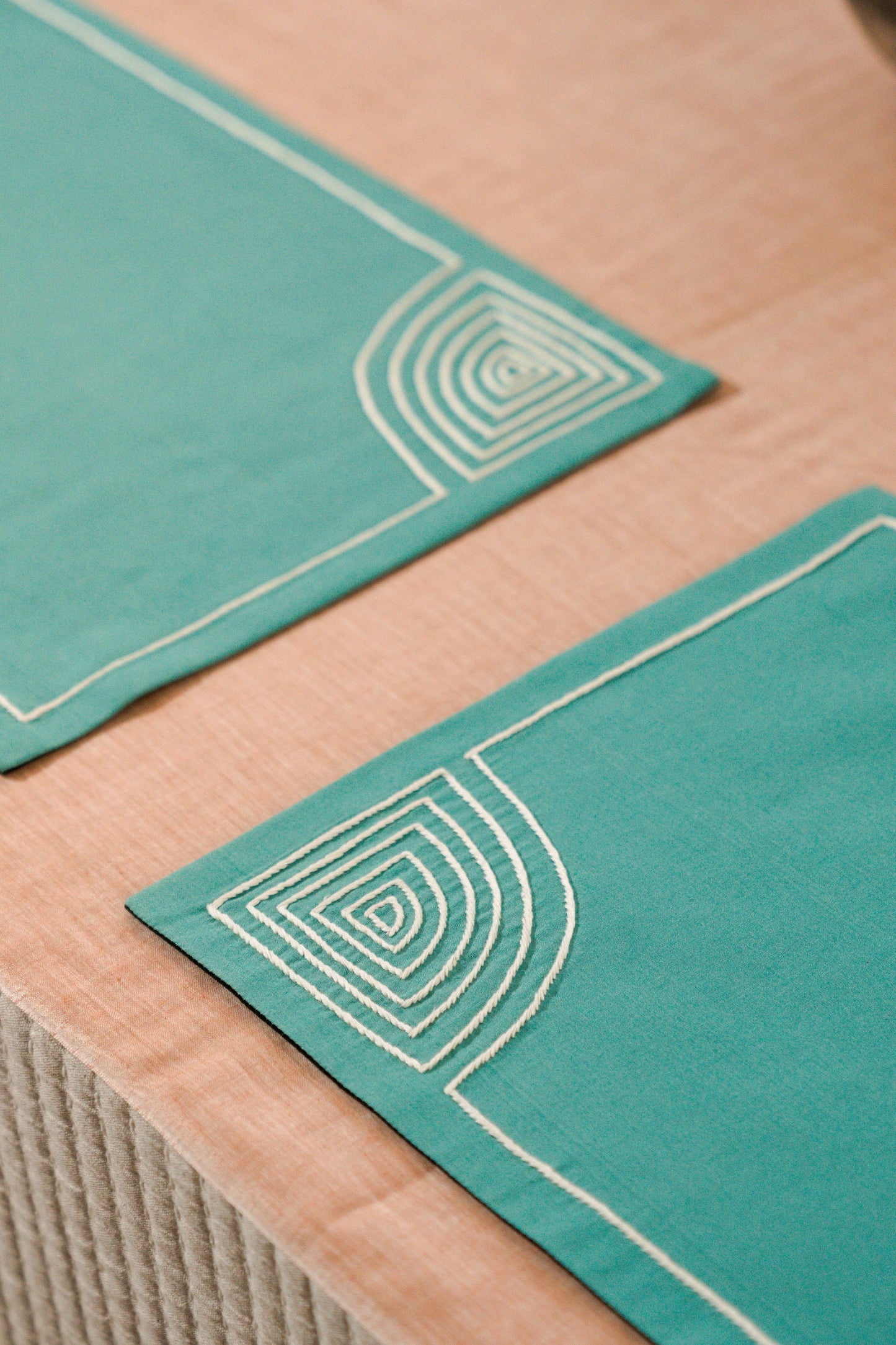 Doris Handwoven Table Mats - Set Of 2 Pcs