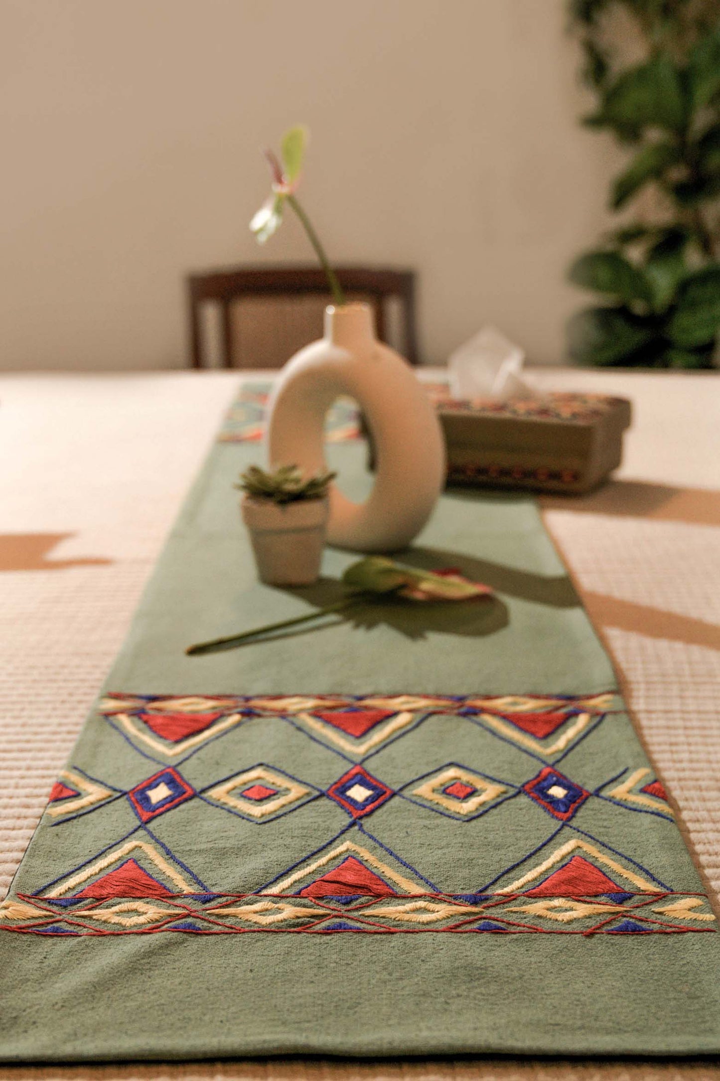 Orca - Handwoven Table Runner