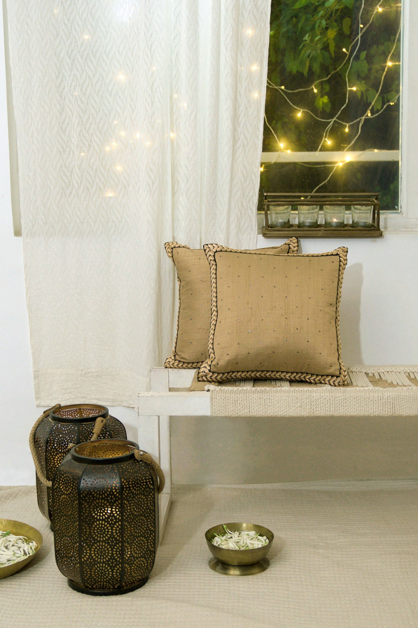 Dulcet Handwoven Cushion Set of 2
