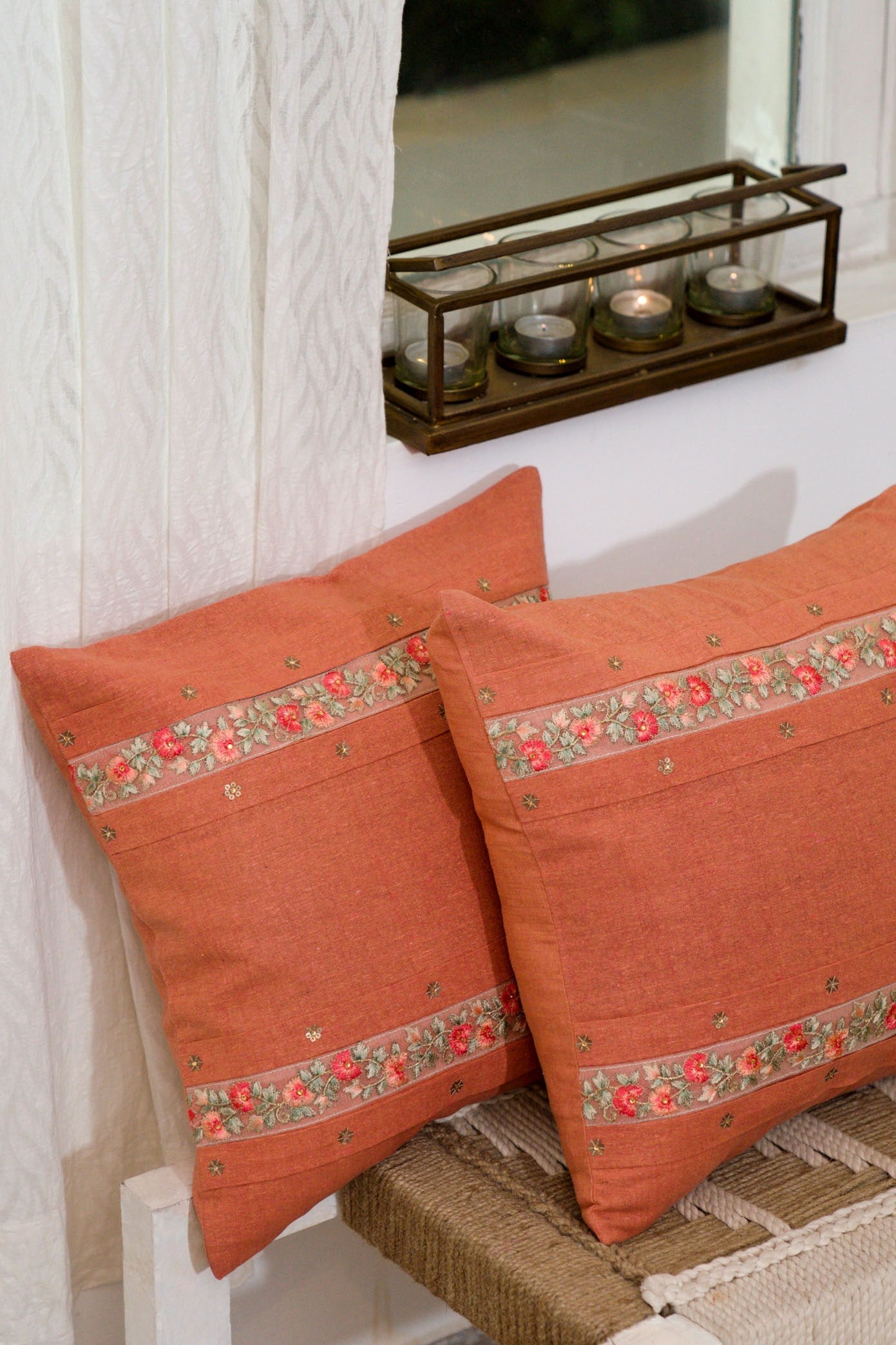 Nora Handwoven Cushion Set of 2