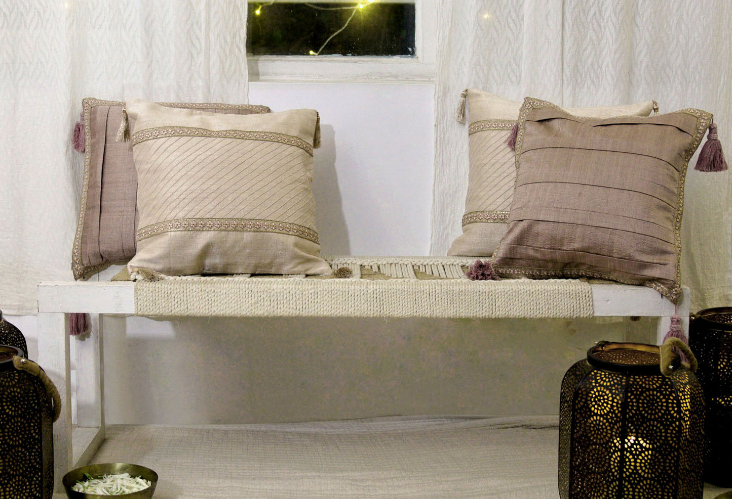 Sequoia Handwoven Cushion Set of 2