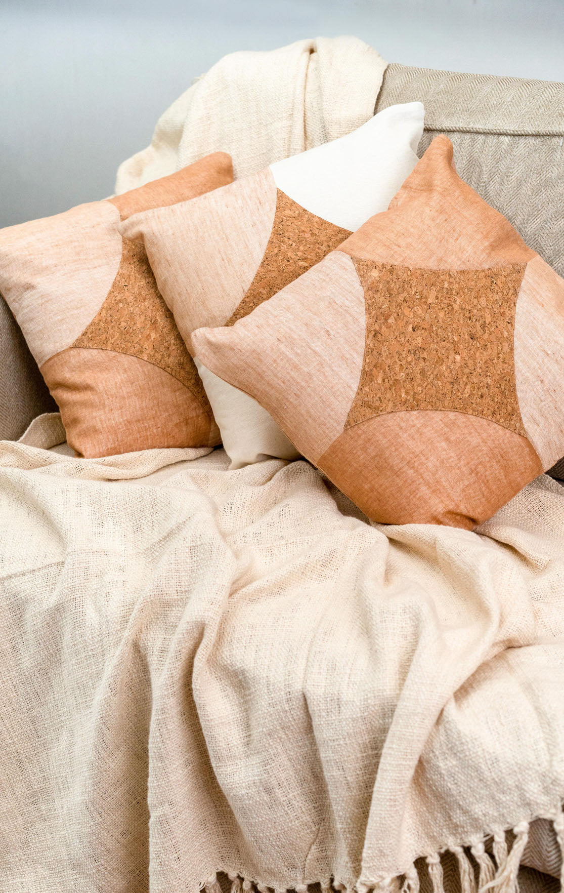 Ki No Seiza handmade Cushion Set of 3