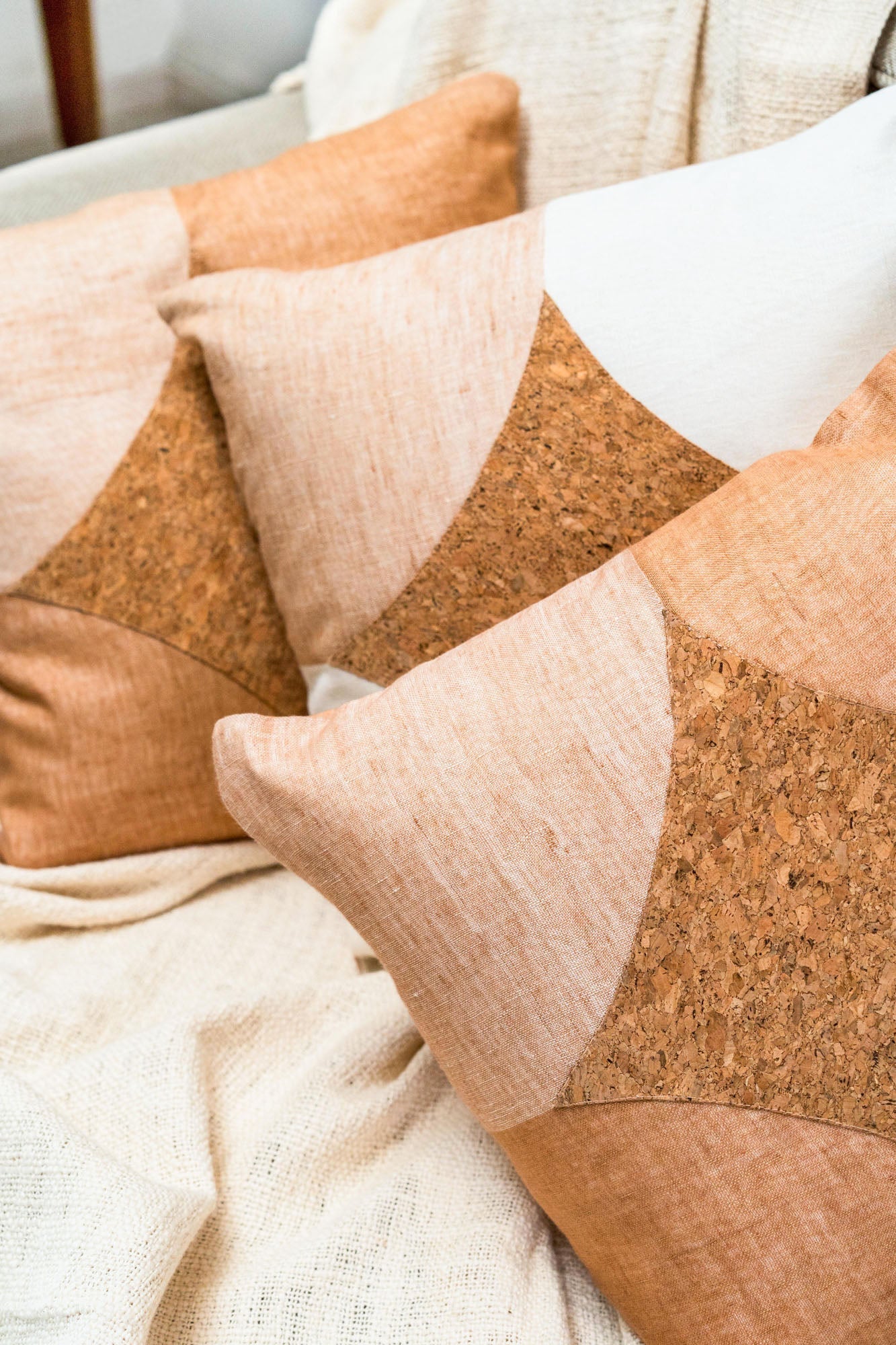 Ki No Seiza handmade Cushion Set of 3