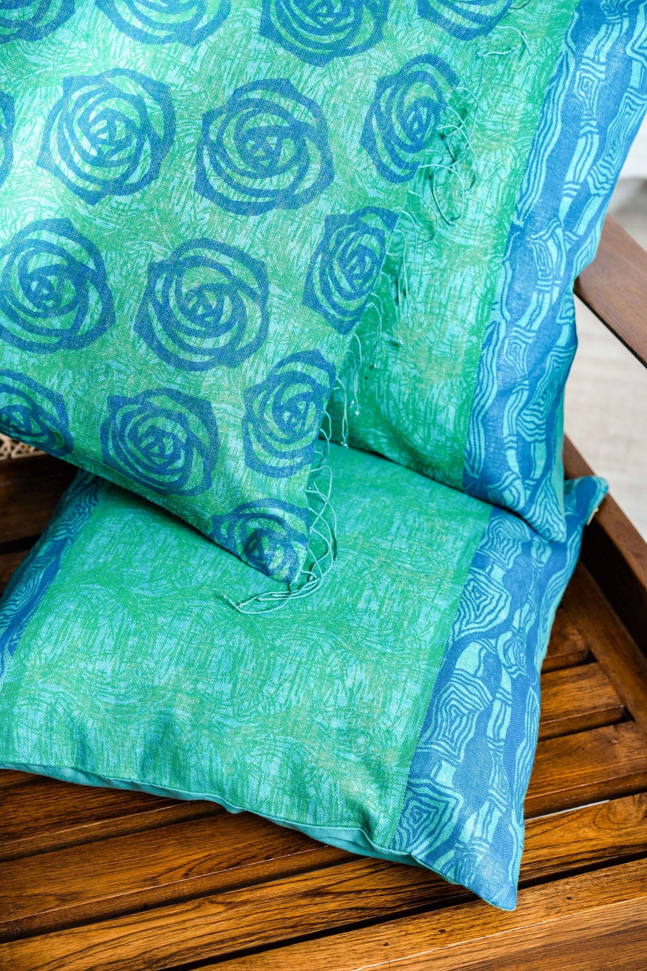 Llamada Rosa handmade Cushion Set of 3