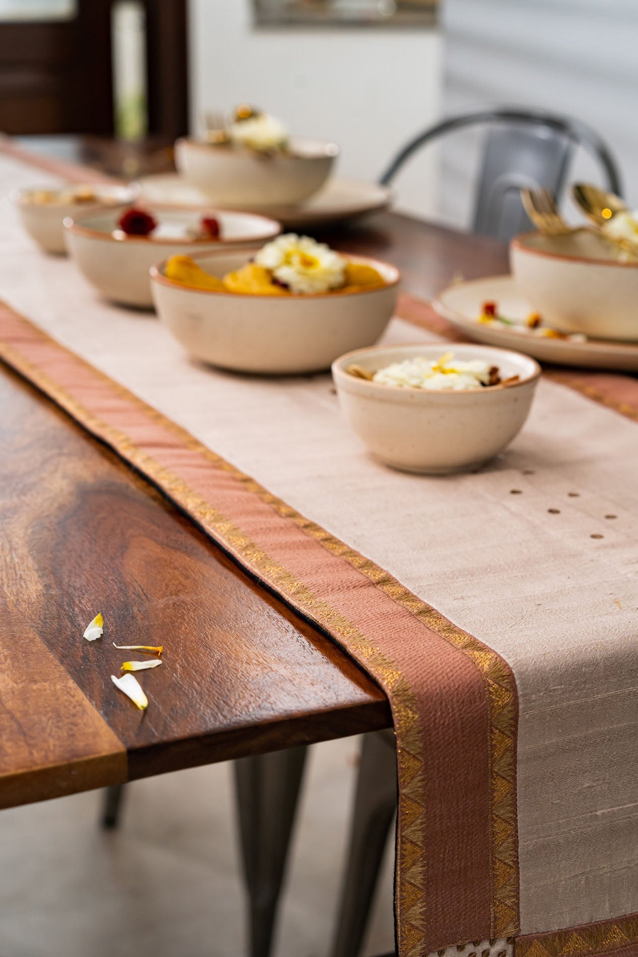 Midstream Handwoven Table Runner