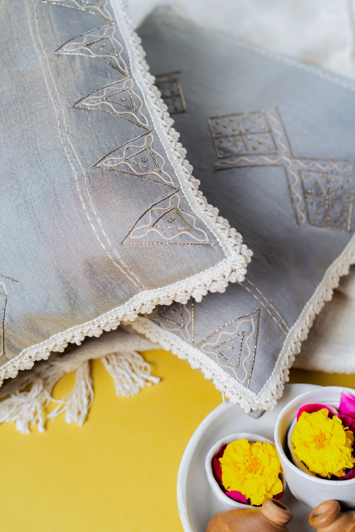 Solicitude handmade Cushion Set of 2