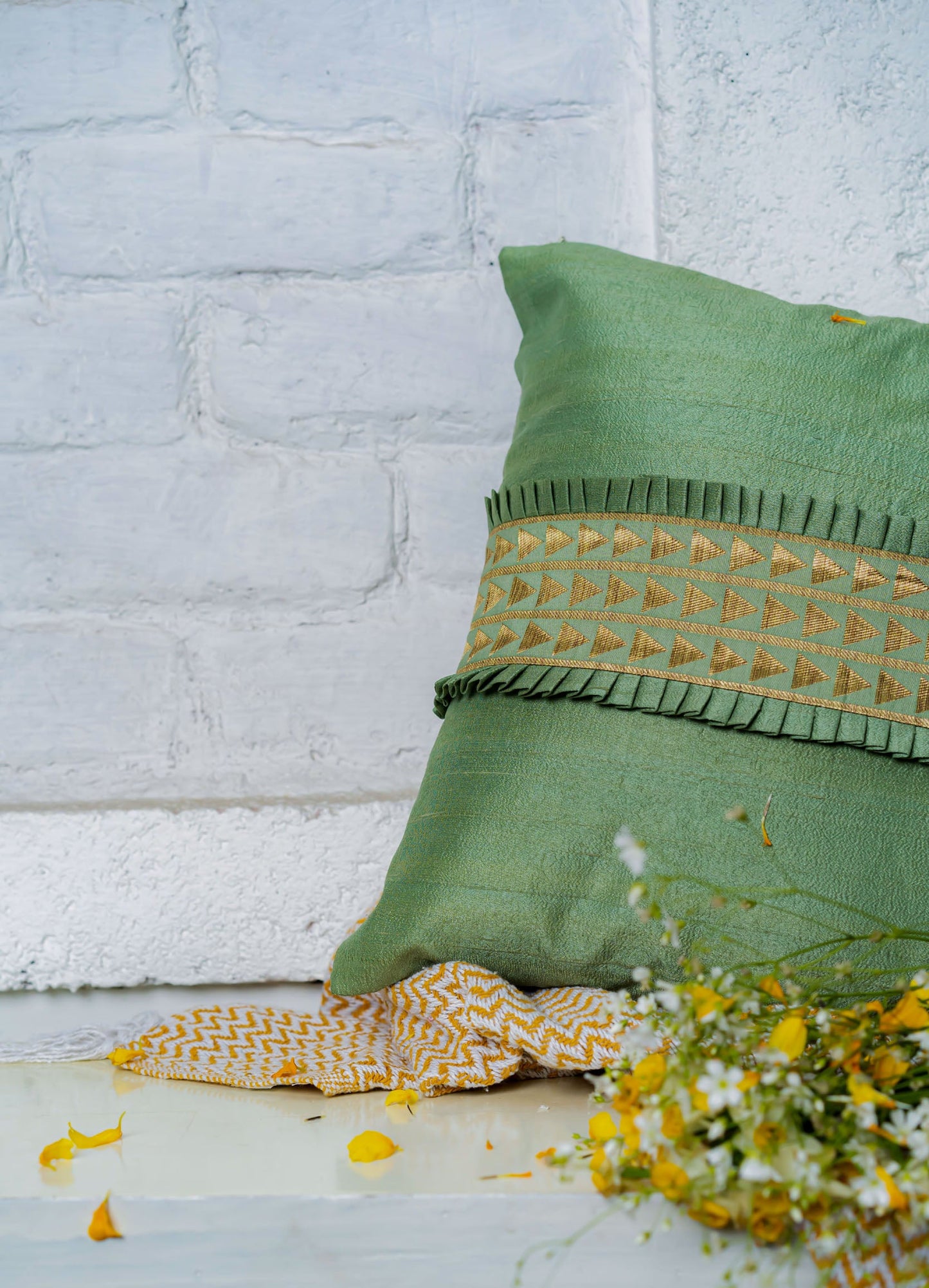 Spring Star Rapids handmade Cushion Set of 2