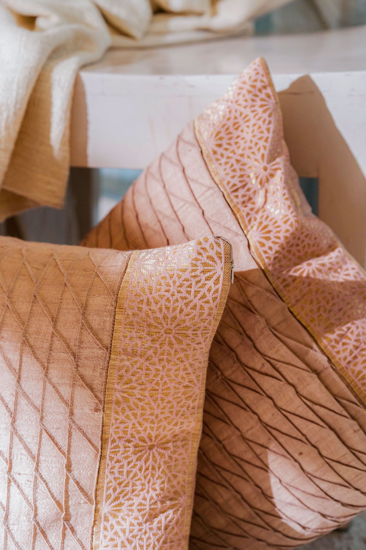 Handwoven Cushion Gift Hamper