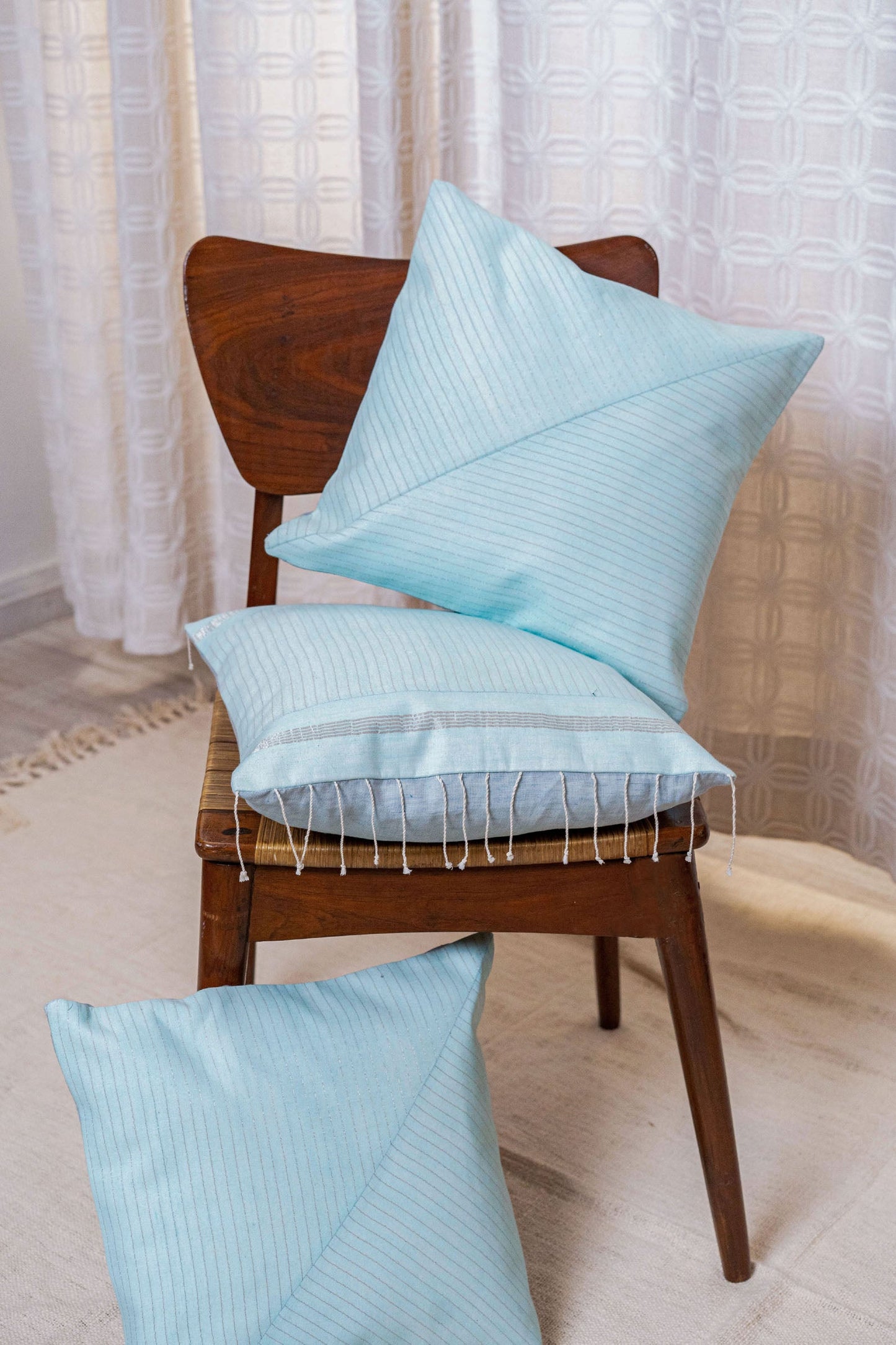 Envolvement Del Cielo handmade Cushion Set of 3