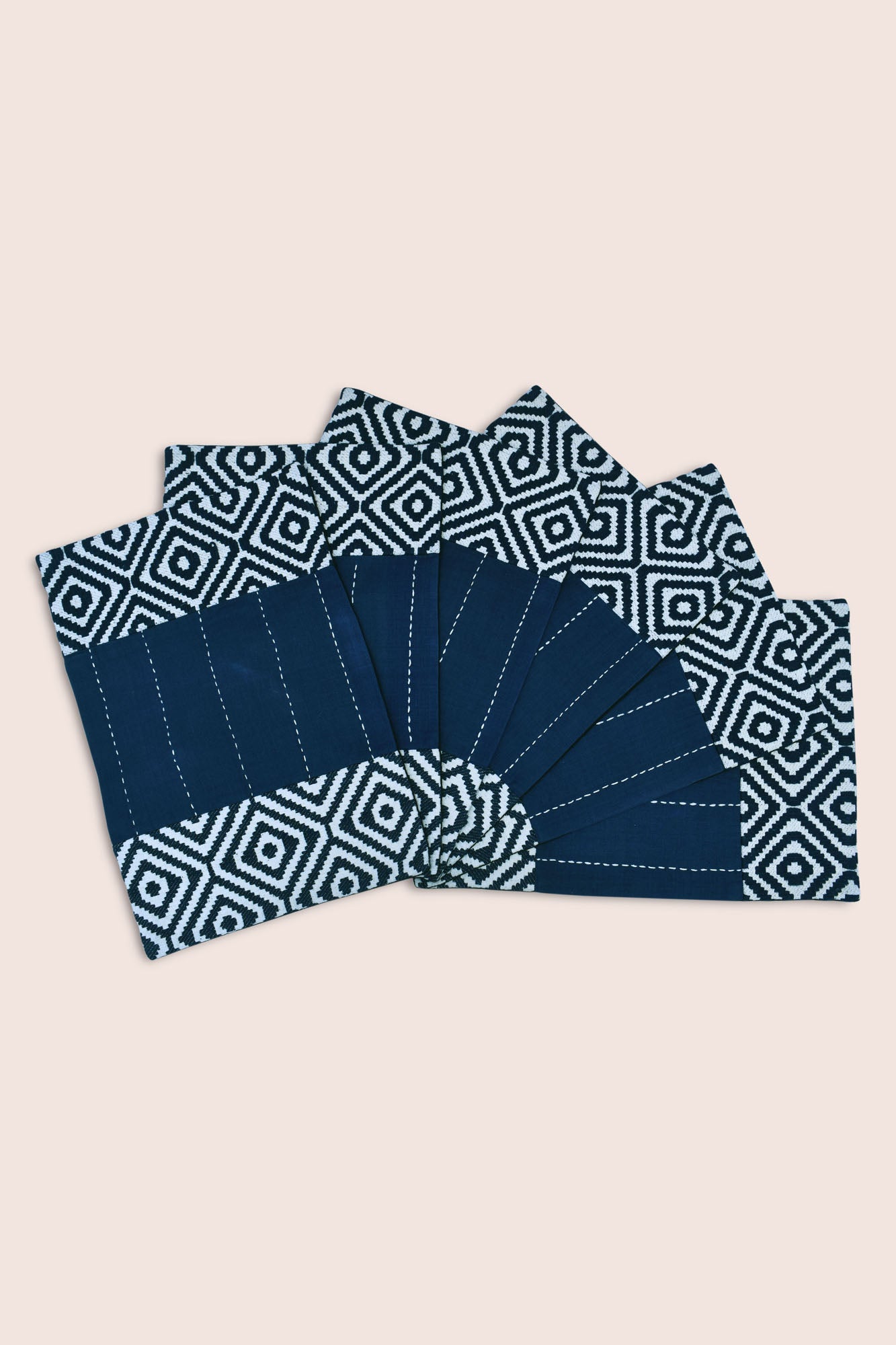 Zephyr Handwoven Table Mats - Set Of 6 Pcs