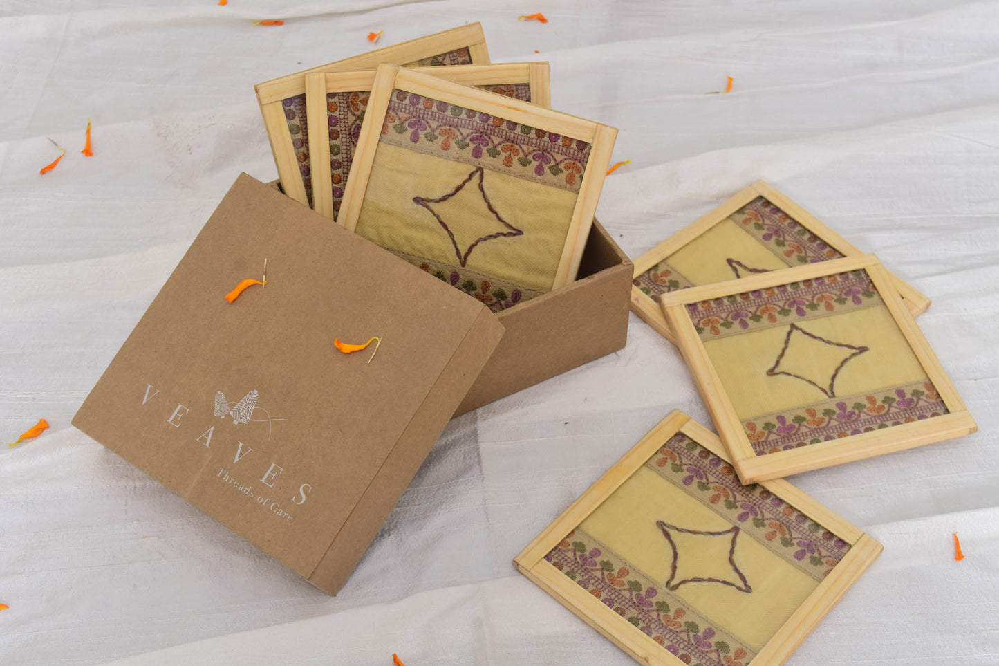 Handwoven Coasters Gift Hamper