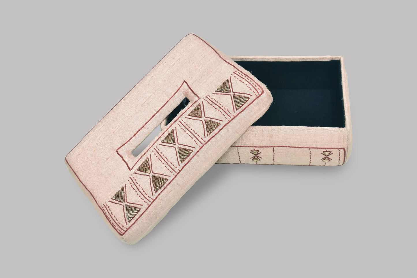 Ritmo de Tambor Handmade Tissue Box