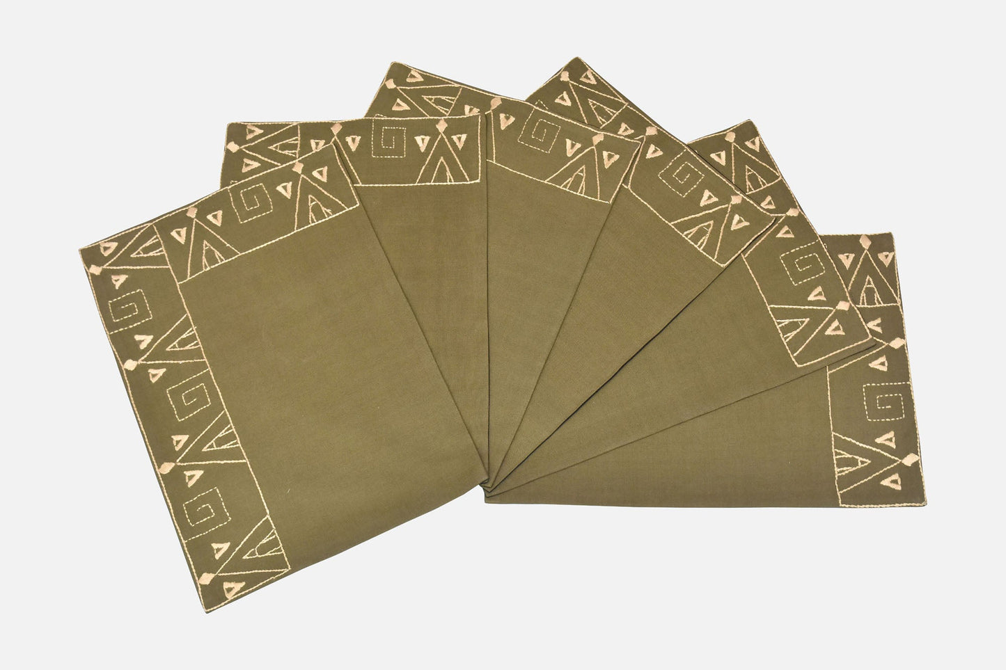 Place Arcilla Clásica Dining Set of a Table Runner & 6 Table Mats