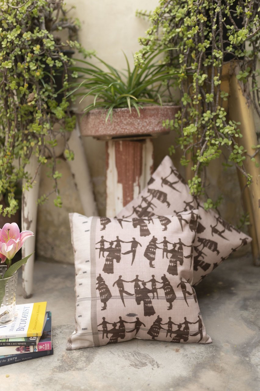 Safarnama handmade Cushion Set of 2