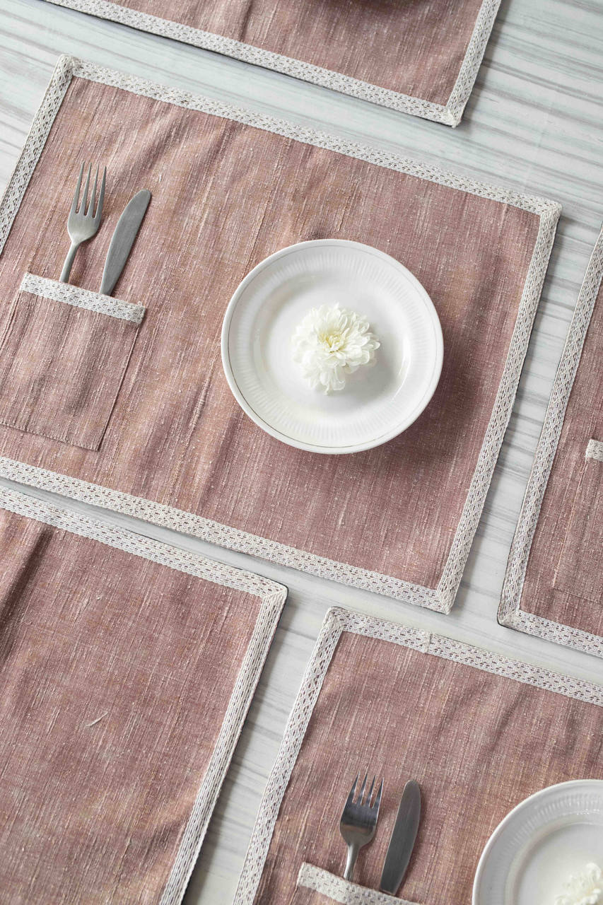 Amaranthine Table Mats - Set of 2 Pcs