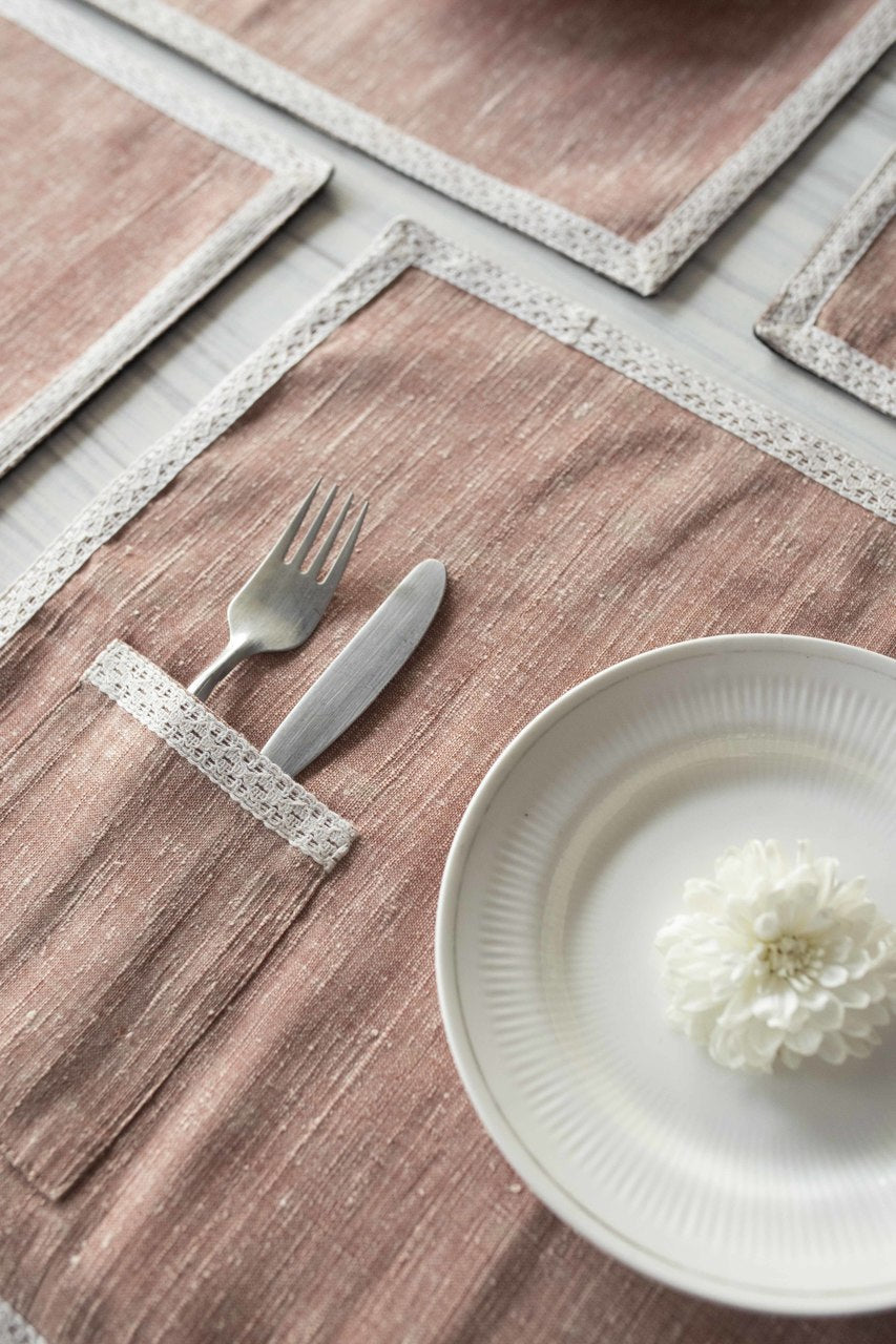 Amaranthine Table Mats - Set of 2 Pcs