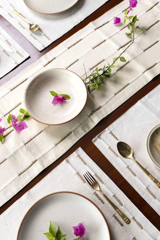 Elysian Dining Table Runner And Mats Set of 8