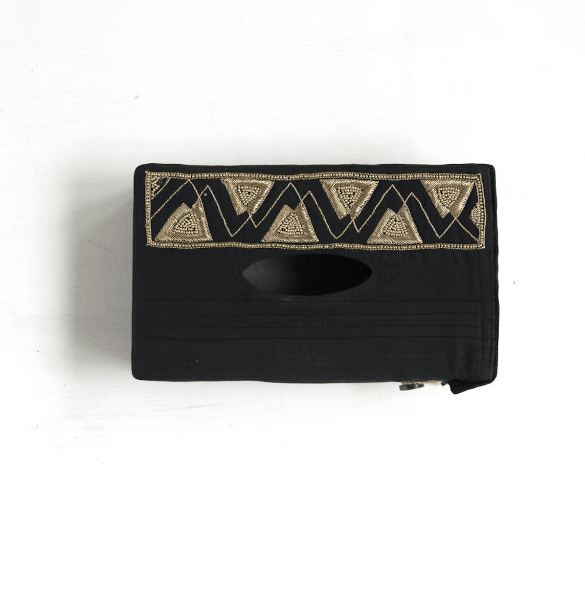 Bold Black Tissue Box - Veaves