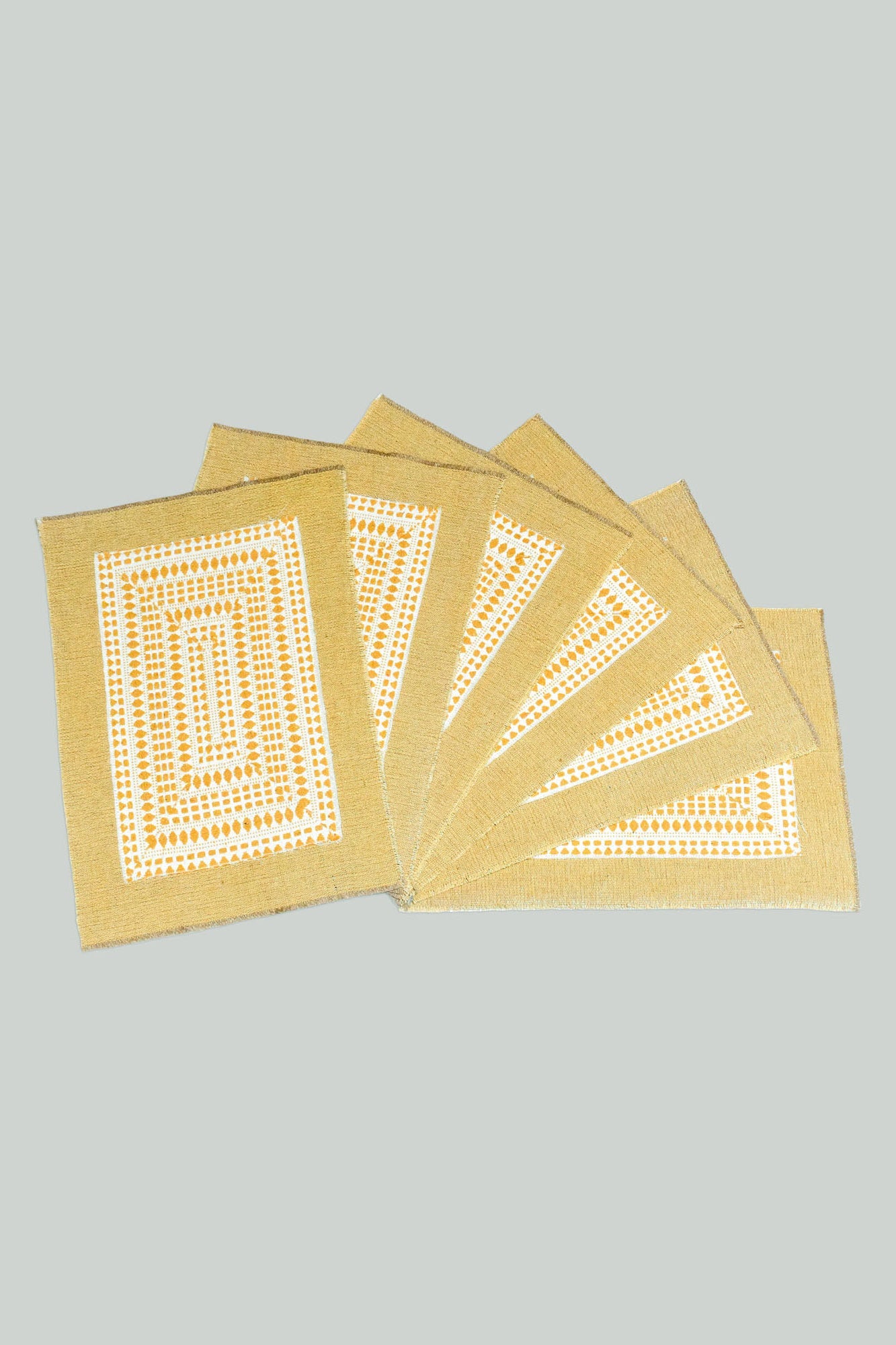 Özel  Handwoven Table Mats - Set Of 2 Pcs