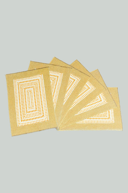 Özel  Handwoven Table Mats - Set Of 2 Pcs