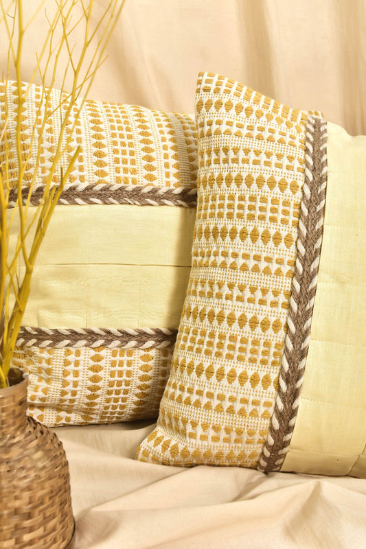 Chevron handmade Cushion Set of 2
