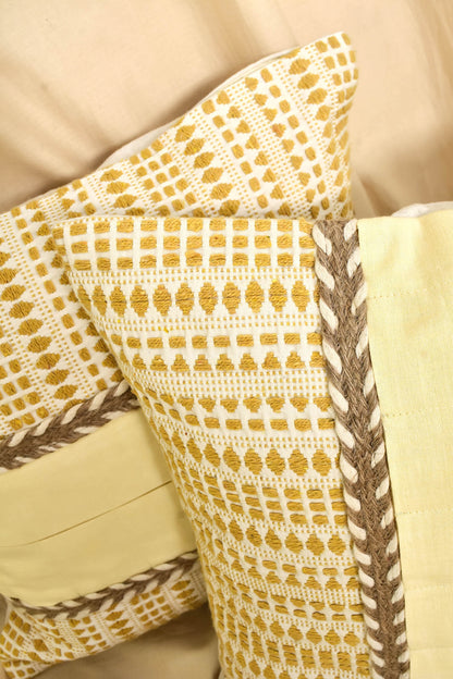 Chevron handmade Cushion Set of 2
