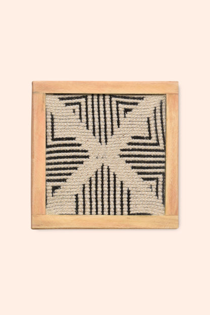 Pollux Handwoven Coasters - Set Of 2 Pcs