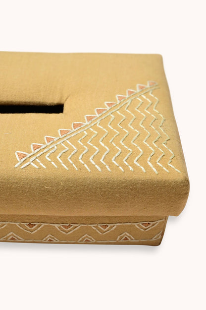 Zea - Handwoven Tissue Box