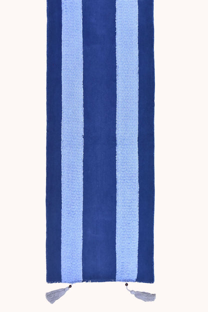 Aqua - Handwoven Table Runner