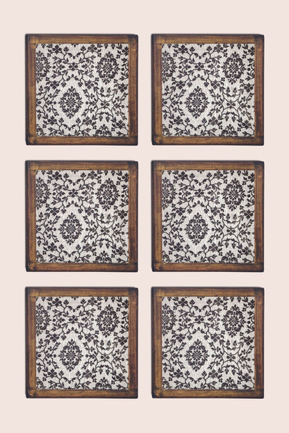 Zubdat Handwoven Coasters - Set of 2 pcs
