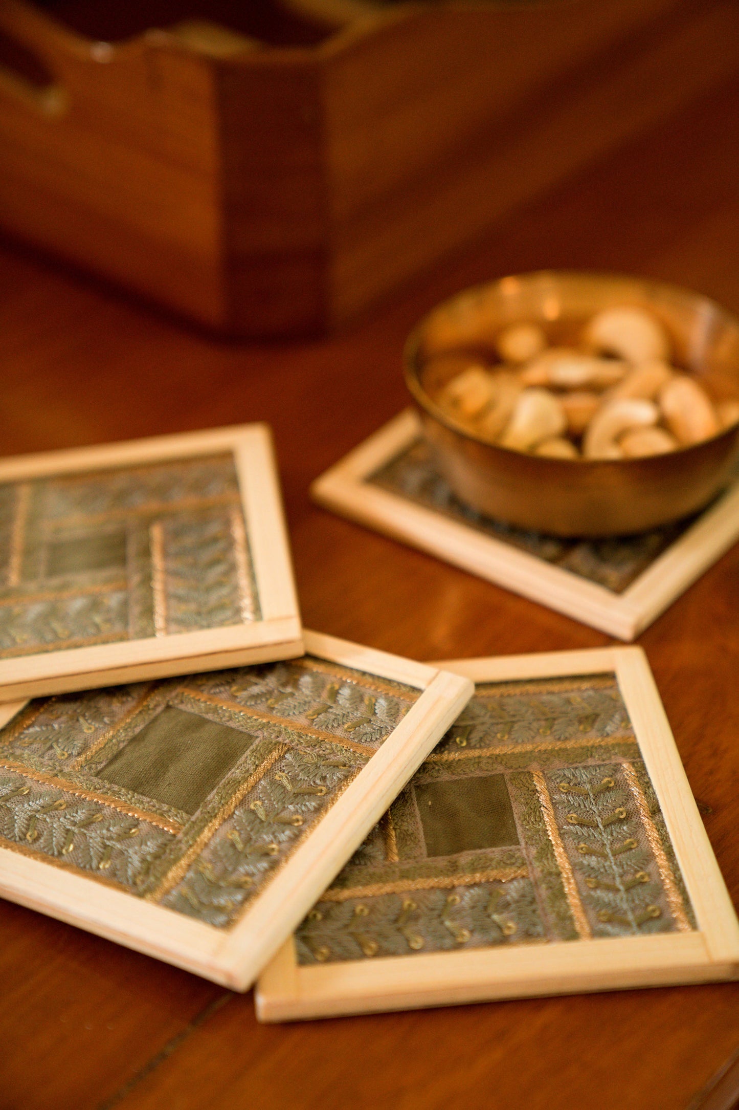 Handwoven Coasters Gift Hamper