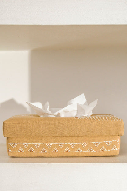 Zea - Handwoven Tissue Box