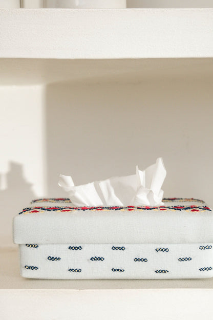 Jon - Handwoven Tissue Box