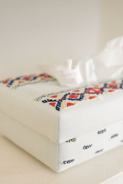 Jon - Handwoven Tissue Box